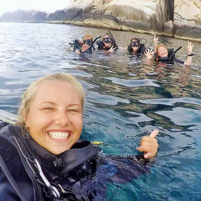 Koh Tao PADI dive instructor Sam 